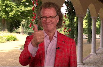Andre Rieu Thumbs Up Gif