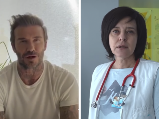 David Beckham Hands Control Of His Instagram To Ukranian Doctor 