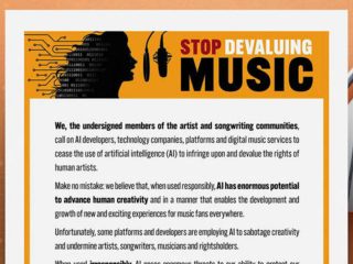 Artists Take a Stand Against Predatory AI Technology in Music
